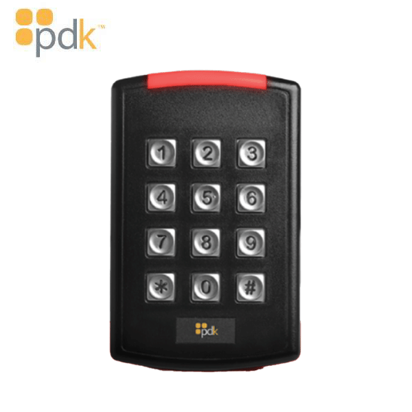PDK - RED High Security + Prox Keypad Reader - Desfire EV2 - 16V DC (13 ...