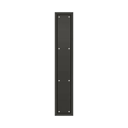 Deltana - Framed Push Plate - Heavy Duty - 3 1/2" x 20" - Optional Finish