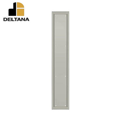 Deltana - Framed Push Plate - Heavy Duty - 3 1/2" x 20" - Optional Finish