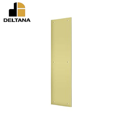 Deltana - Push Plate 3-1/2" x 15" - Optional Finish