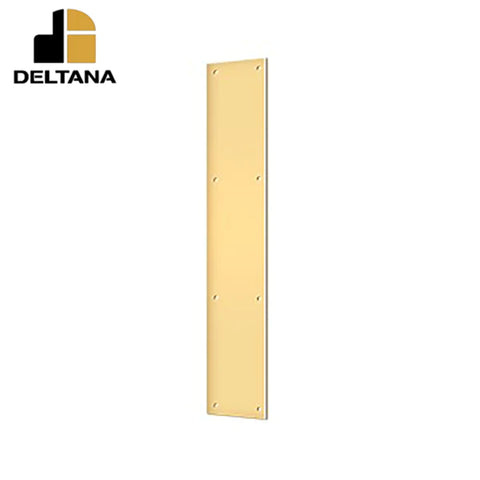Deltana - Push Plate 3-1/2" x 20" - Optional Finish