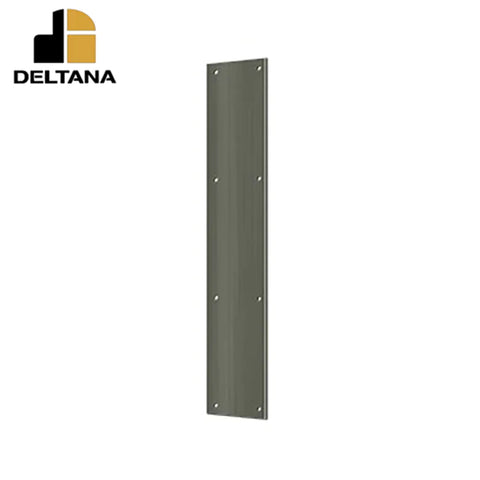Deltana - Push Plate 3-1/2" x 20" - Optional Finish