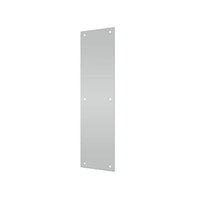 Deltana - Push Plate 4" x 16" - Stainless Steel - Optional Finish