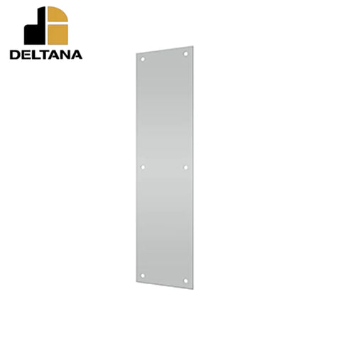Deltana - Push Plate 4" x 16" - Stainless Steel - Optional Finish