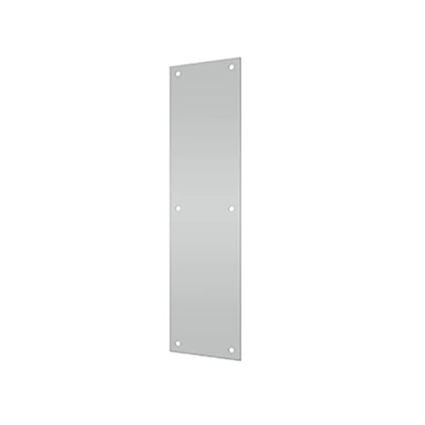 Deltana - Push Plate 4" x 16" - Stainless Steel - Optional Finish