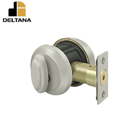 Deltana - Solid Brass Port Royal Deadbolt Lock Grade 2 - Optional Finish