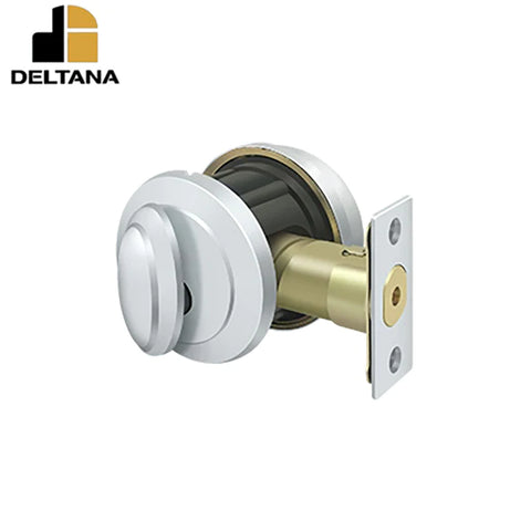 Deltana - Solid Brass Port Royal Deadbolt Lock Grade 2 - Optional Finish