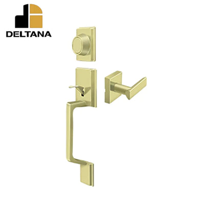 Deltana - Highgate Handleset w/ Zinc Livingston Lever Dummy - Optional Finish