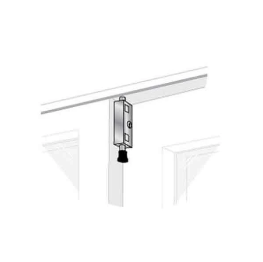 Entry Armor - Patio Door Lock - Keyed Lg Rectangle - UHS Hardware
