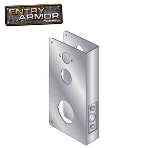 Entry Armor - Wrap Plate for Simplex & Kaba Knob Locks - UHS Hardware