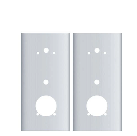 Entry Armor - Cylindrical Flat Plates for Kaba E-Plex 5000 - Set Of 2 - UHS Hardware