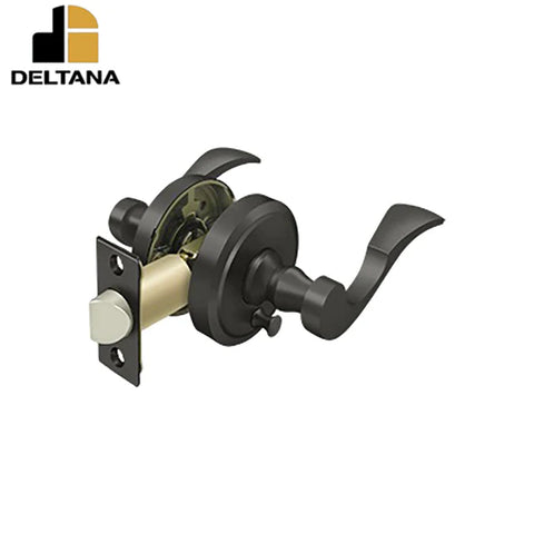 Deltana - Lacovia Lever Privacy Left Handed - Optional Finish