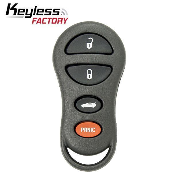 2001-2006 Chrysler / Jeep / Dodge / 4-Button Keyless Entry Remote / GQ43VT17T / (R-CHY-17T4) - UHS Hardware