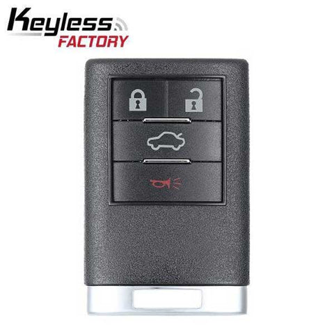 2008-2016 Cadillac CTS DTS  / 4-Button Keyless Entry Remote / PN: 22889449 / OUC6000066 (R-G-CAD-4B-B) - UHS Hardware