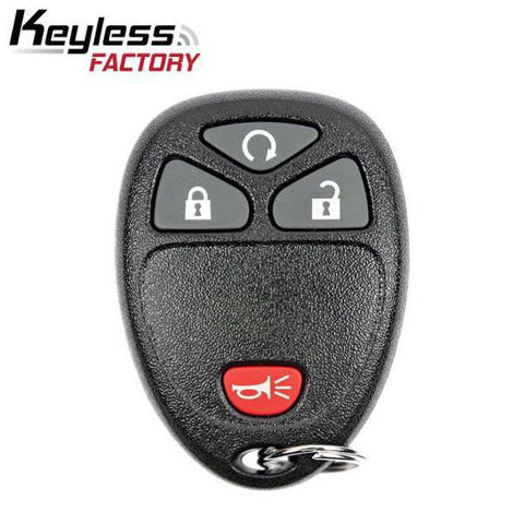 2005-2010 GM / 4-Button Keyless Entry Remote / KOBGT04 (R-GM-401B) - UHS Hardware