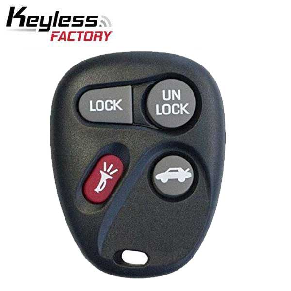 2001-2007 GM / 4-Button Keyless Entry Remote / PN: 15184352/ KOBLEAR1XT / (R-GM-403) - UHS Hardware