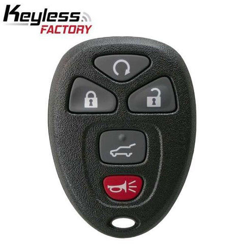 2007-2017 GM  / 5-Button Keyless Entry Remote / OUC60270 / (R-GM-502) - UHS Hardware