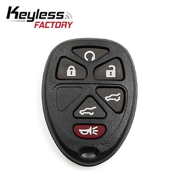 2007-2014 GM / 6-Button Keyless Entry Remote / PN: 15913427 / OUC60270 / (R-GM-602) - UHS Hardware