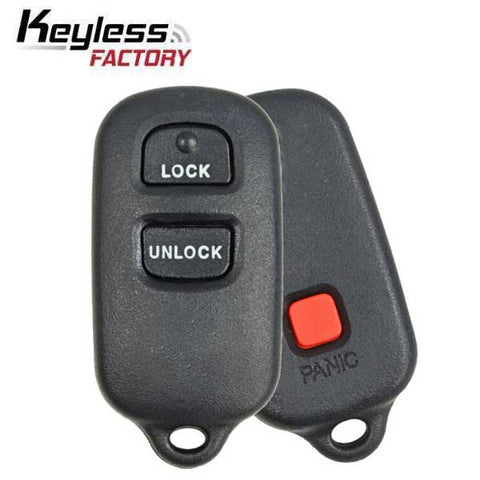1999-2008 Toyota / 3-Button Keyless Entry Remote / PN: 89742-AA030  / GQ43VT14T (R-TOY-14T-3) - UHS Hardware