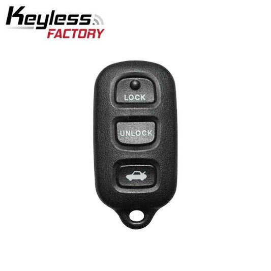 1999-2004 Toyota Avalon / 4-Button Keyless Entry Remote / PN: 89742-AC050 / HYQ12BAN / (R-TOY-BBX-4) - UHS Hardware