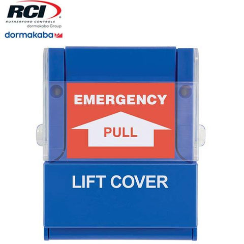 RCI 904P-B Emergency Pull Station - Blue Finish - UHS Hardware