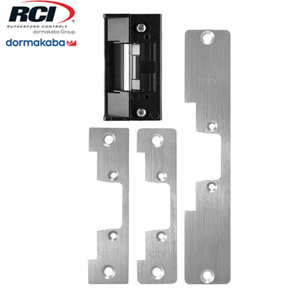 RCI L65-04-32D Centerline Strike - Low Profile - Brushed Satin Stainless Steel - UHS Hardware