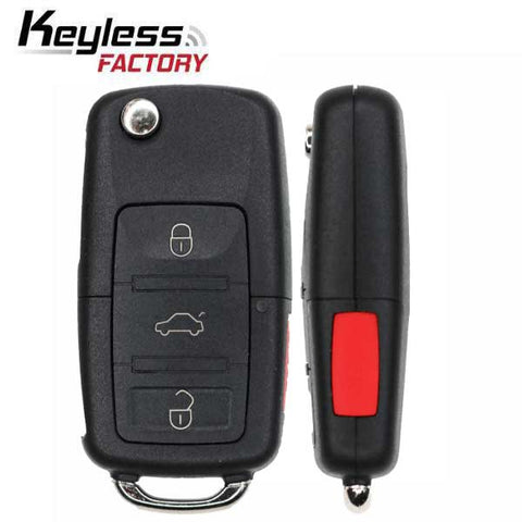 2000-2020 Ford Lincoln Mercury Mazda/ 4-Button Flip Key / FDFLP4 / CWTWB1U331 - UHS Hardware