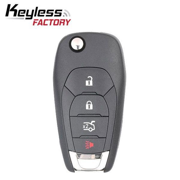 2016-2018 Chevrolet Cruze / 4-Button Flip Key / LXP-T004 / 433 Mhz (RFK-GM-CRZ4) - UHS Hardware