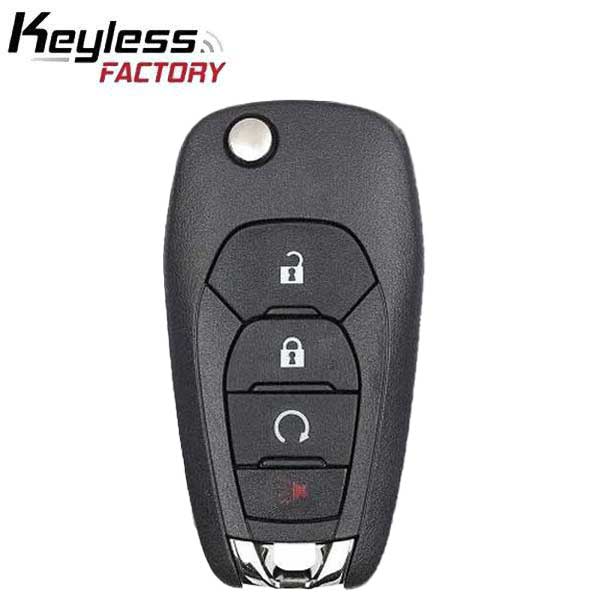 2019-2021 Chevrolet Sonic Trax Spark / 4-Button Flip Key / PN: 13530752 / LXP-T004 (AFTERMARKET) - UHS Hardware