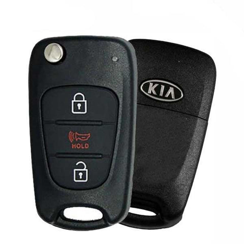 2010-2012 Kia Soul / 3-Button Flip Key / PN: 95430-2K250 / NYOSEKSAM11ATX (OEM) - UHS Hardware