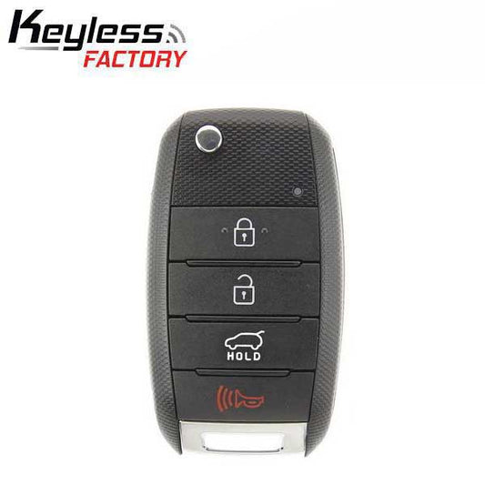 2014-2019 Kia Soul / 4-Button Flip Key / Gen 2 PS / PN: 95430-B2100 / OSLOKA-875T (AFTERMARKET)  ﻿ - UHS Hardware