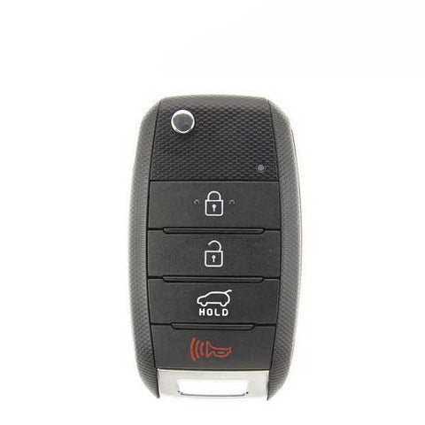 2014-2019 Kia Soul / 4-Button Flip Key / Gen 2 PS / PN: 95430-B2100 / OSLOKA-875T (AFTERMARKET)  ﻿ - UHS Hardware