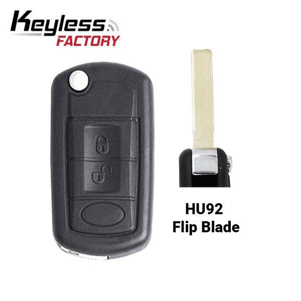 2006-2011 Land Rover / 3-Button Flip Key /  NT8-15K6014CFFTXA / EWS / (Chip 44) (RFK-LR-TXA) - UHS Hardware
