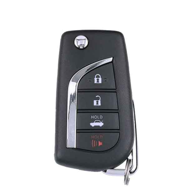 2012-2014 Toyota Camry / 4-Button Remote Flip Key / PN:/ HYQ12BFB (G CHIP) (RFK-TOY-BDM-G4A) - UHS Hardware