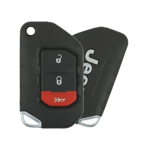 2018-2021 Jeep Wrangler / 3-Button Smart Flip Key / PN: 68416782AA / OHT1130261 / SIP22 (OEM Refurb) - UHS Hardware