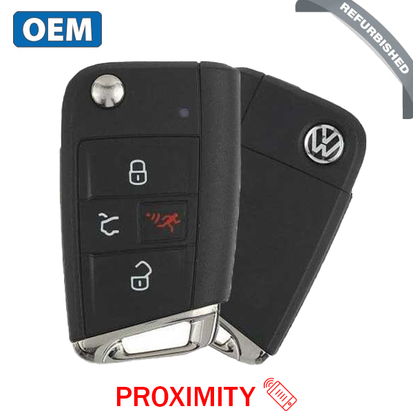 2018-2020 Volkswagen / 4-Button Flip Key / PN: 5G6 959 752 BM ...