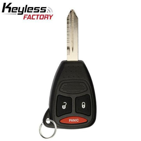 2004-2013 Dodge / Mitsubishi / 3-Button Remote Head Key / KOBDT04A / (RHK-CHY-KOB-3) - UHS Hardware