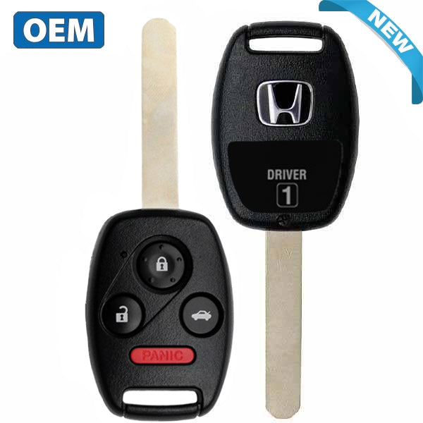 2011-2012 Honda Accord / 4-Button Remote Head Key / PN: 35118-TE0-A30 / MLBHLIK-1T (Driver 1) (OEM) - UHS Hardware