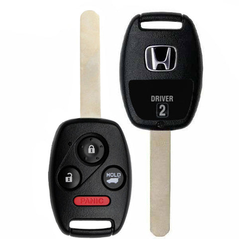 2012-2015 Honda Pilot / 4-Button Remote Head Key / PN: 35118-SZA-A41 /  KR55WK49308 (Driver 2) (OEM) - UHS Hardware