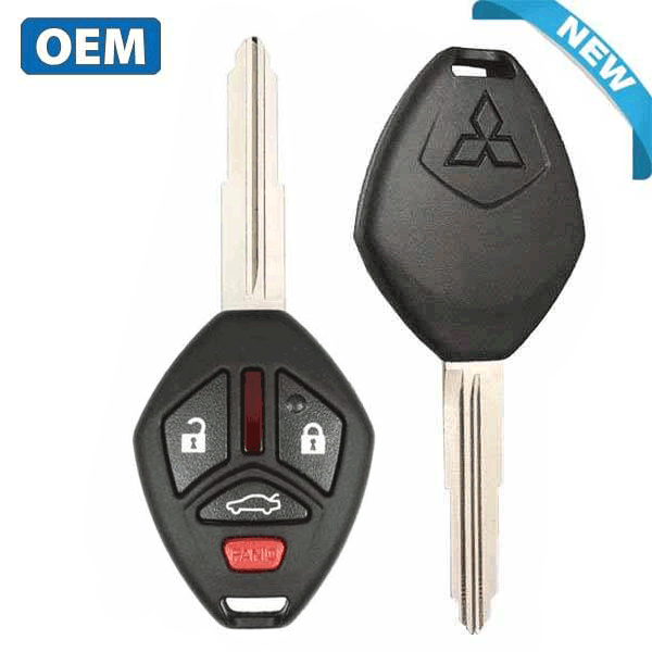 2007-2012 Mitsubishi Eclipse Galant / 4-Button Remote Head Key / MIT3 / PN: MN141545 / OUCG8D-620M-A (OEM) - UHS Hardware