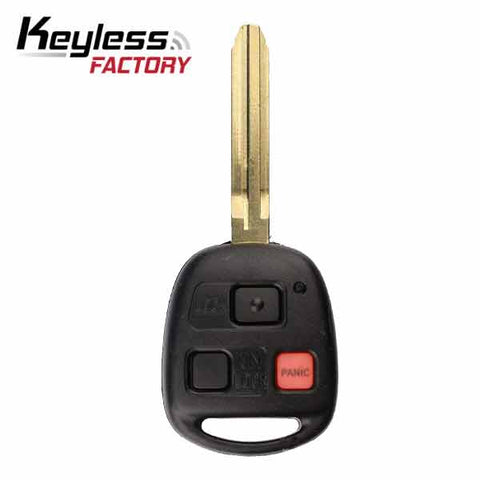 1998-2002 Toyota Land Cruiser / 3-Button Remote Head Key / 4C Chip / PN: : 89070-60090 / HYQ1512V (RHK-TOY-1512-L) - UHS Hardware