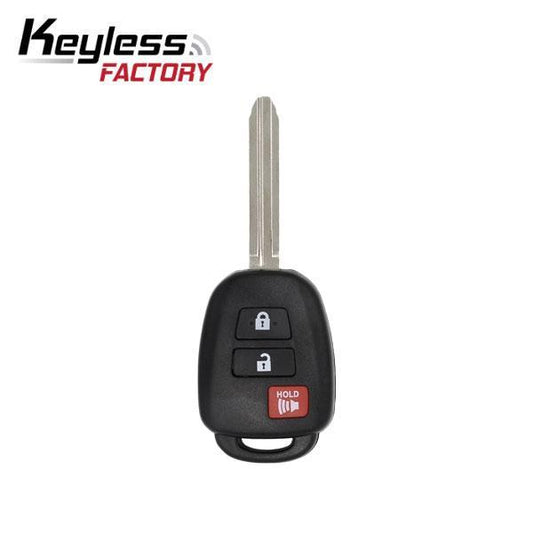 2013-2019 Toyota RAV4 Highlander / 3-Button Remote Head Key / GQ4-52T (H Chip) (RHK-TOY-52TH-3) - UHS Hardware