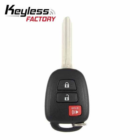 2012-2017 Toyota Prius / 3-Button Remote Head Key / HYQ12BDM (G Chip) (RHK-TOY-BDM-G-3) - UHS Hardware