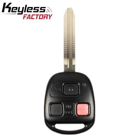 2003-2009 Toyota / 3-Button Remote Head Key / HYQ12BBT (4D67 Chip) (RHK-TOY-FJC-4D67) - UHS Hardware