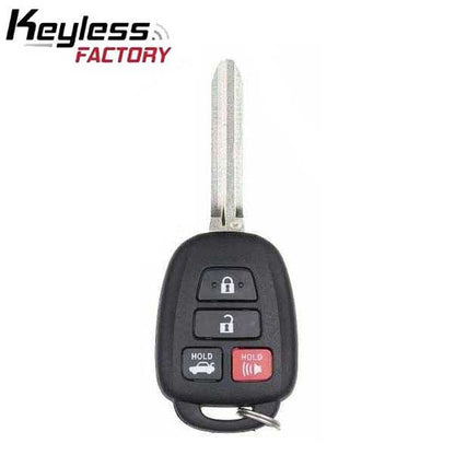 2016-2017 Scion FR-S Toyota 86 / 4-Button Remote Head Key / PN: SU003-05282 / HYQ12BEL / G Chip (RHK-TOY-FR17) - UHS Hardware