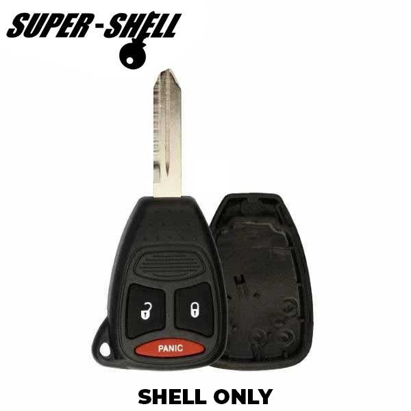 2004–2012 Chrysler / Jeep / Dodge  / 3-Button Remote Head Key SHELL / Y159 / KOBDT04A (RHS-CHY-082) - UHS Hardware