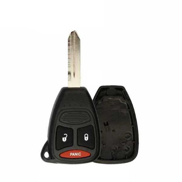 2004–2012 Chrysler / Jeep / Dodge  / 3-Button Remote Head Key SHELL / Y159 / KOBDT04A (RHS-CHY-082) - UHS Hardware