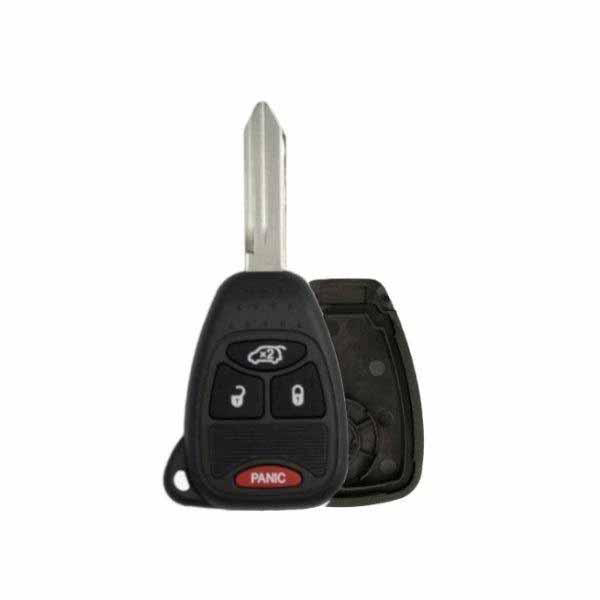 2004-2016 Chrysler / Jeep / Dodge / 4-Button Remote Head Key Shell / Y159 / OHT692427AA (RHS-CHY-083) - UHS Hardware