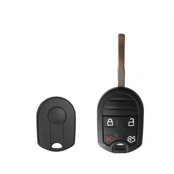 2012-2018 Ford / 4-Button Remote Head Key Shell / HU101 / OUCD6000022 CWTWB1U793 (RHS-FD-062) - UHS Hardware