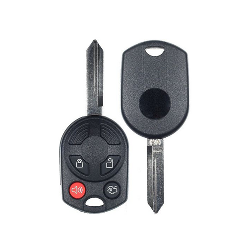 2005-2012 Ford Lincoln / 4-Button Remote Head Key SHELL / H75 / OUCD6000022 (RHS-FD-066) - UHS Hardware